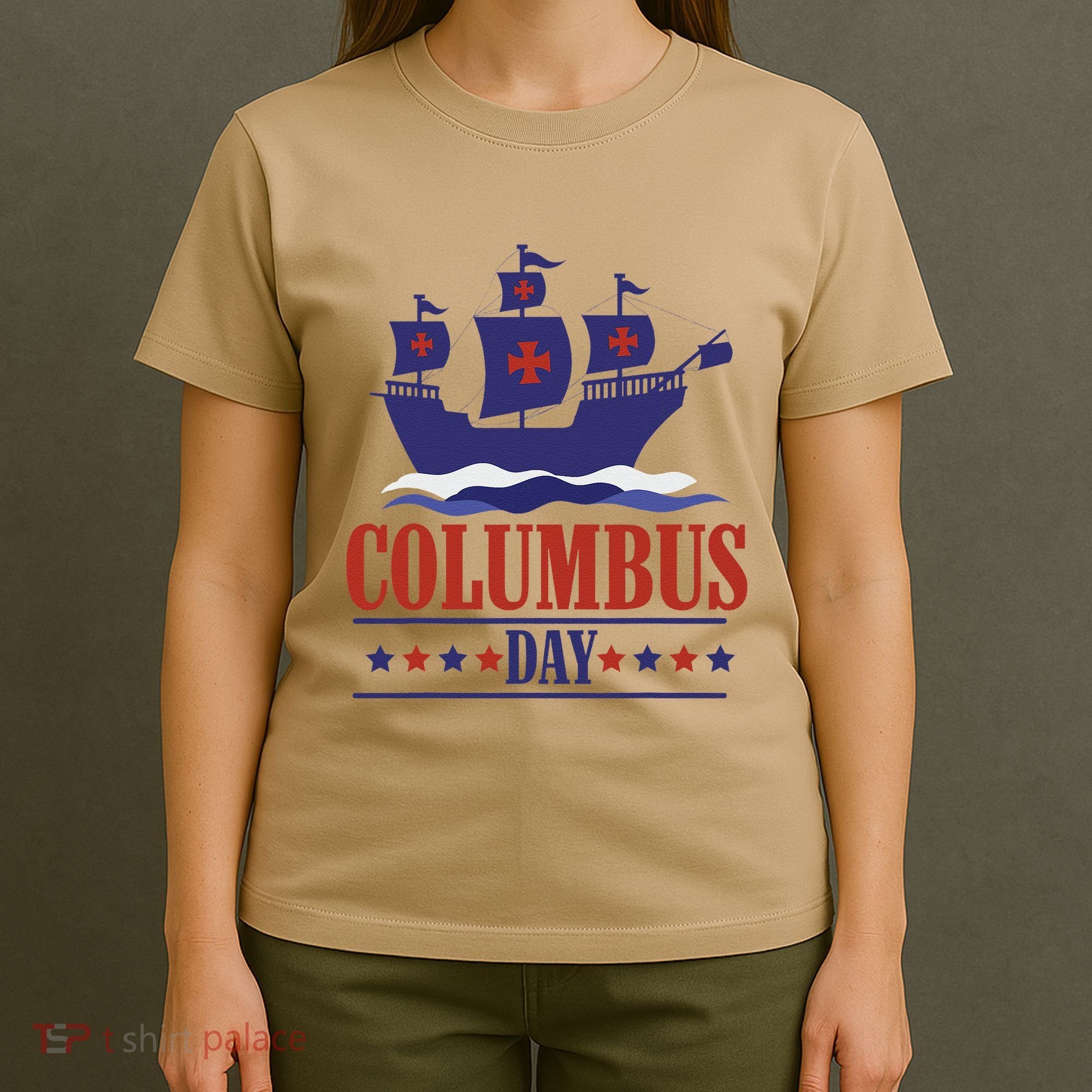 Columbus Day Christopher Columbus Italian American T-Shirt