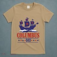 Columbus Day Christopher Columbus Italian American T-Shirt thumb 5