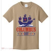 Columbus Day Christopher Columbus Italian American Kids T-Shirt thumb 0