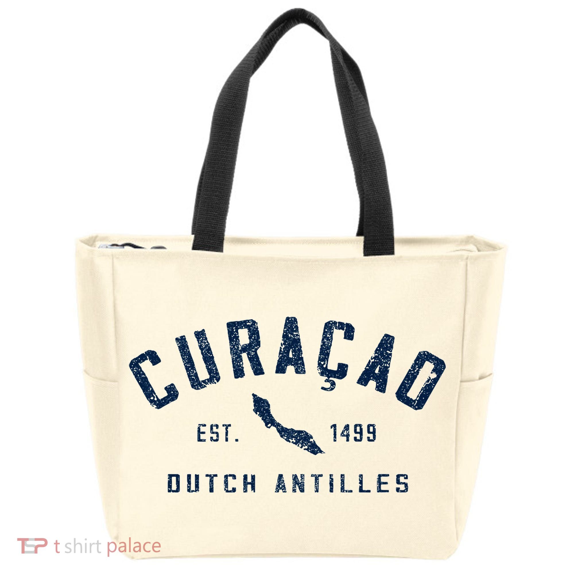 Curacao Dutch Caribbean Souvenir Cruise Vacation Tote Bag