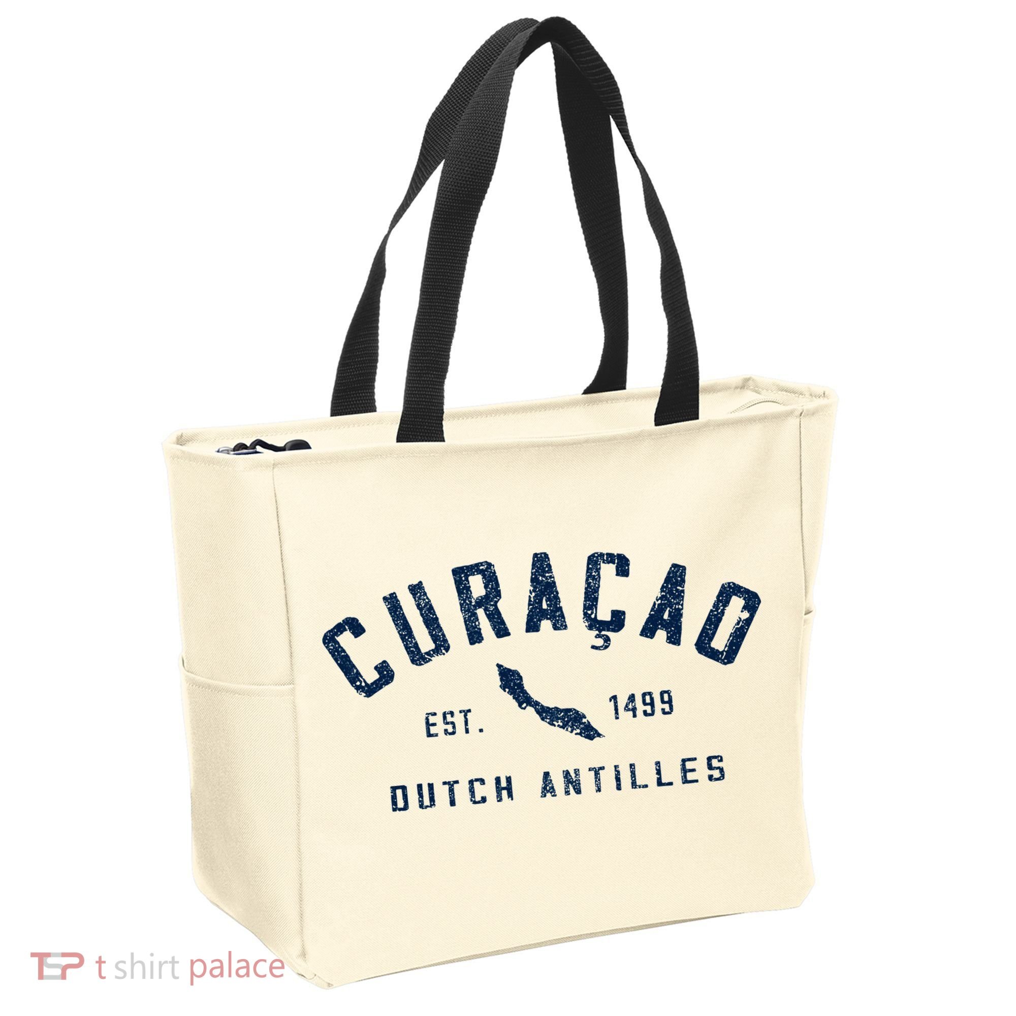 Curacao Dutch Caribbean Souvenir Cruise Vacation Tote Bag