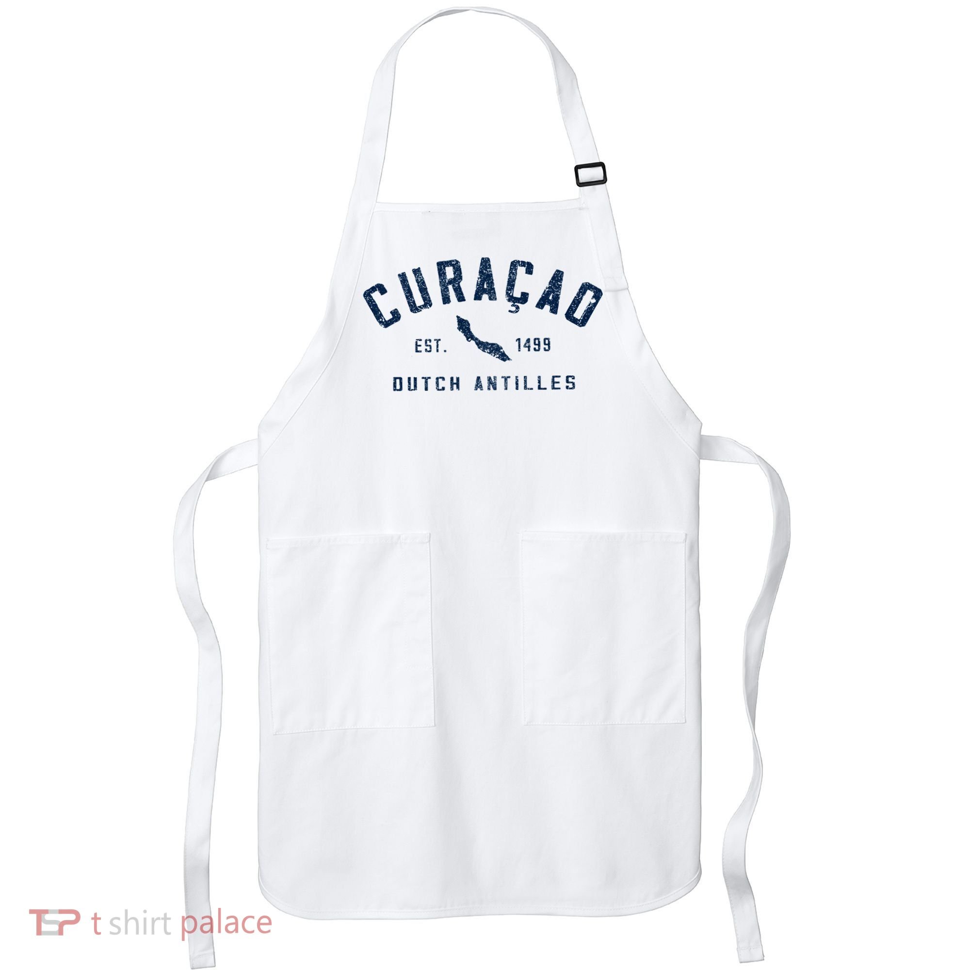 Curacao Dutch Caribbean Souvenir Cruise Vacation Apron