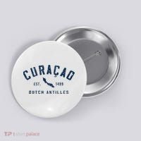 Curacao Dutch Caribbean Souvenir Cruise Vacation Button thumb 0