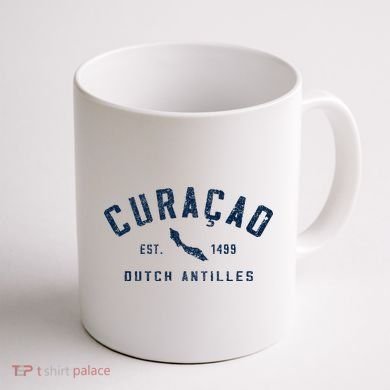 Curacao Dutch Caribbean Souvenir Cruise Vacation Coffee Mug back