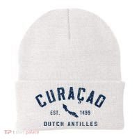 Curacao Dutch Caribbean Souvenir Cruise Vacation Beanie thumb 0