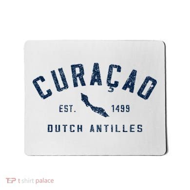 Curacao Dutch Caribbean Souvenir Cruise Vacation Mousepad