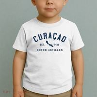 Curacao Dutch Caribbean Souvenir Cruise Vacation Toddler T-Shirt thumb 2