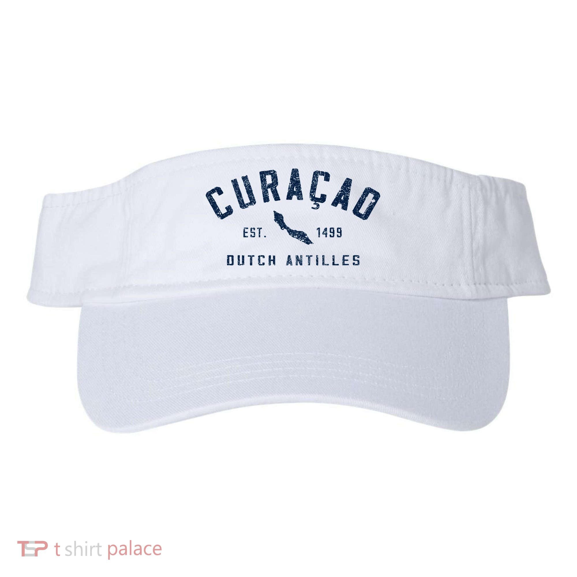 Curacao Dutch Caribbean Souvenir Cruise Vacation Visor