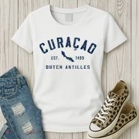 Curacao Dutch Caribbean Souvenir Cruise Vacation Women's T-Shirt thumb 3