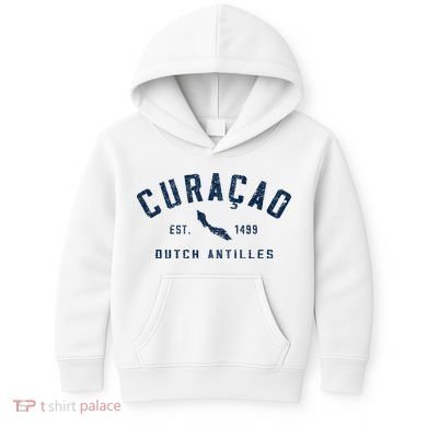 Curacao Dutch Caribbean Souvenir Cruise Vacation Kids Hoodie