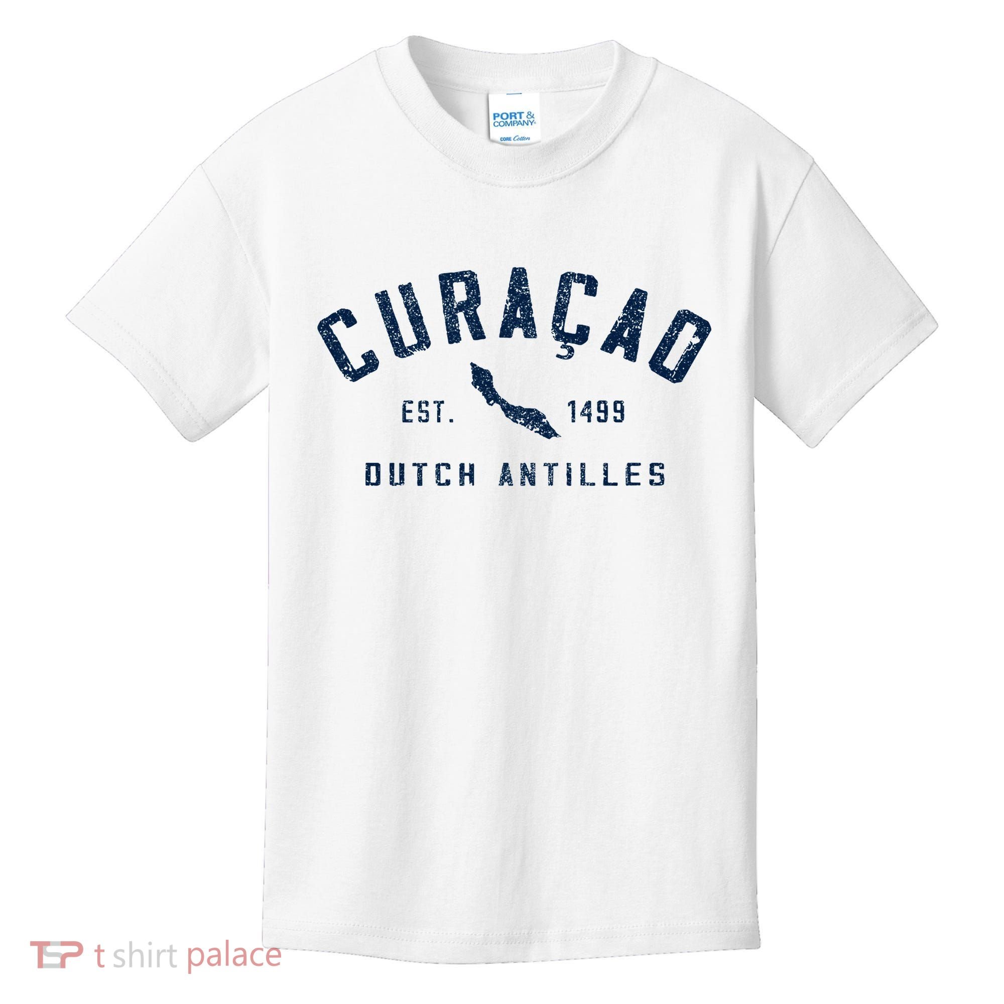 Curacao Dutch Caribbean Souvenir Cruise Vacation Kids T-Shirt