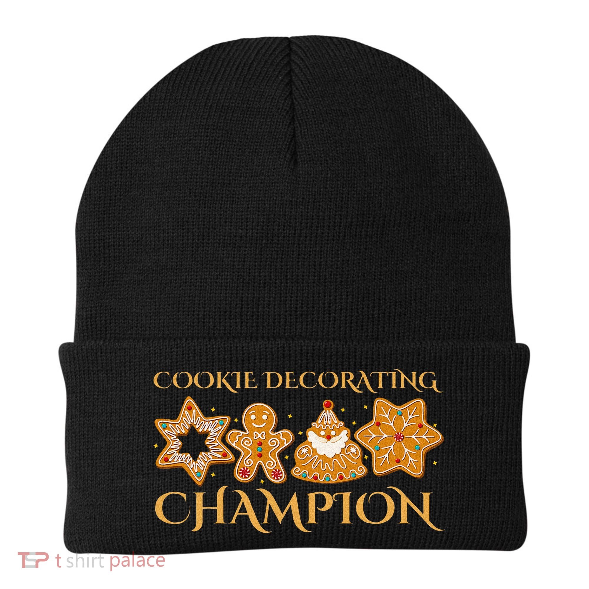 Cookie Decorating Champion Baking Christmas Family Matching Beanie
