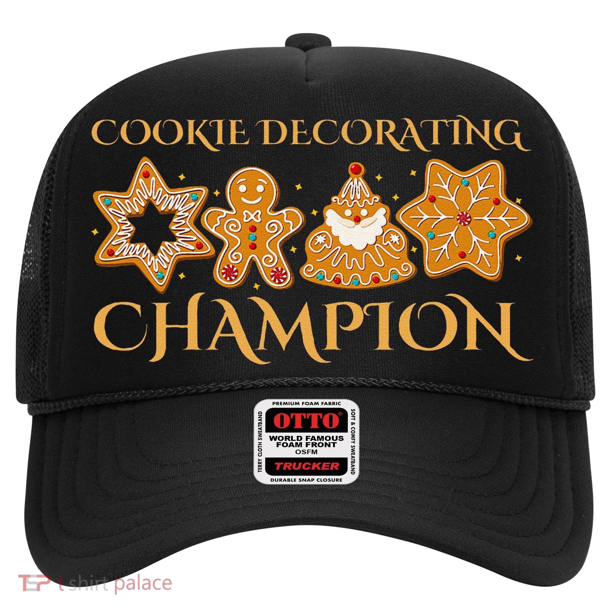 Cookie Decorating Champion Baking Christmas Family Matching Hat