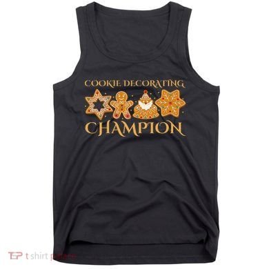 Cookie Decorating Champion Baking Christmas Family Matching Tank Top