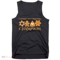 Cookie Decorating Champion Baking Christmas Family Matching Tank Top thumb 0