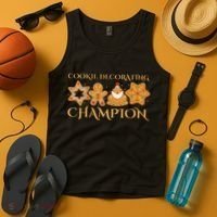 Cookie Decorating Champion Baking Christmas Family Matching Tank Top thumb 4