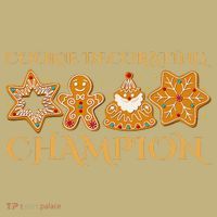 Cookie Decorating Champion Baking Christmas Family Matching Mousepad thumb 1