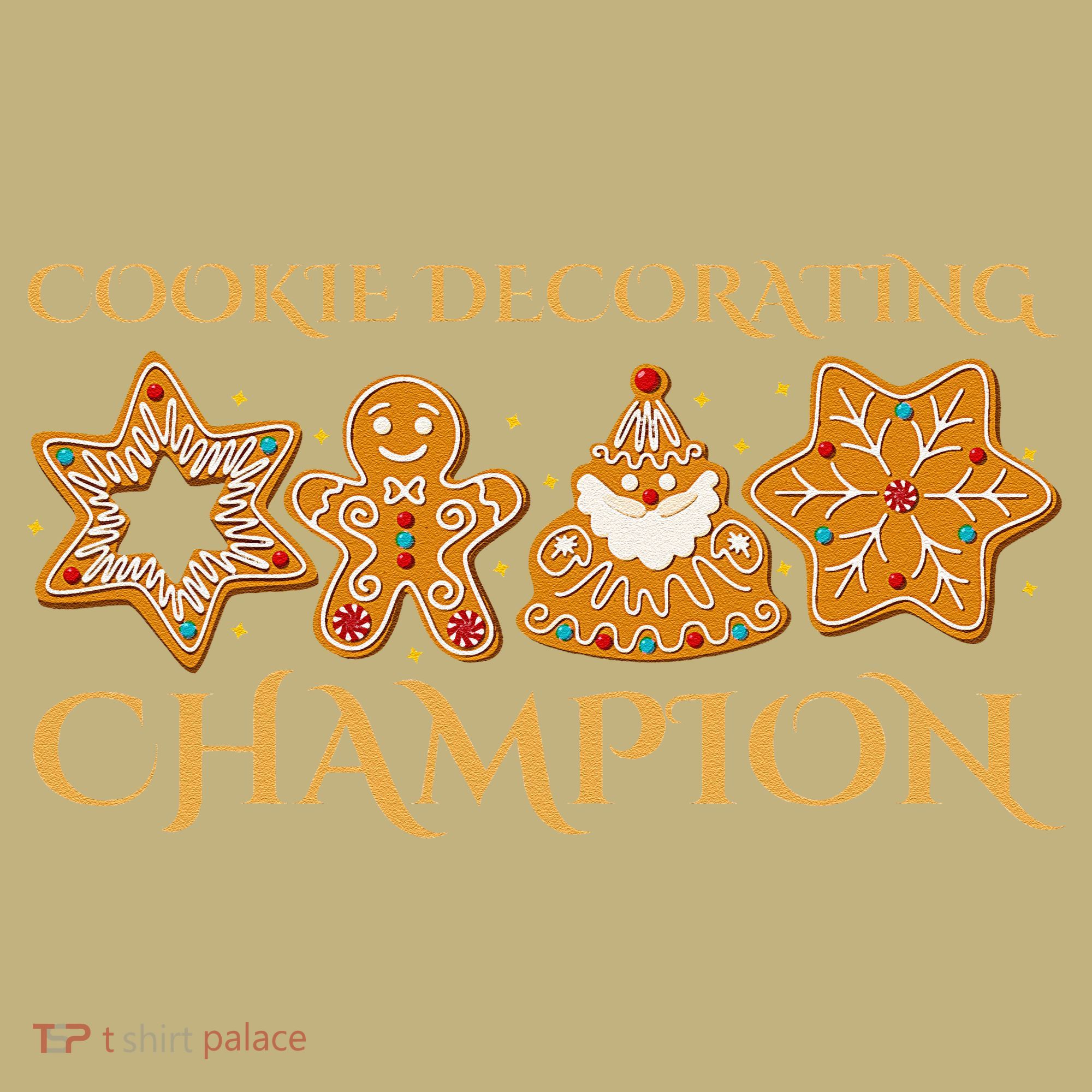 Cookie Decorating Champion Baking Christmas Family Matching Mousepad