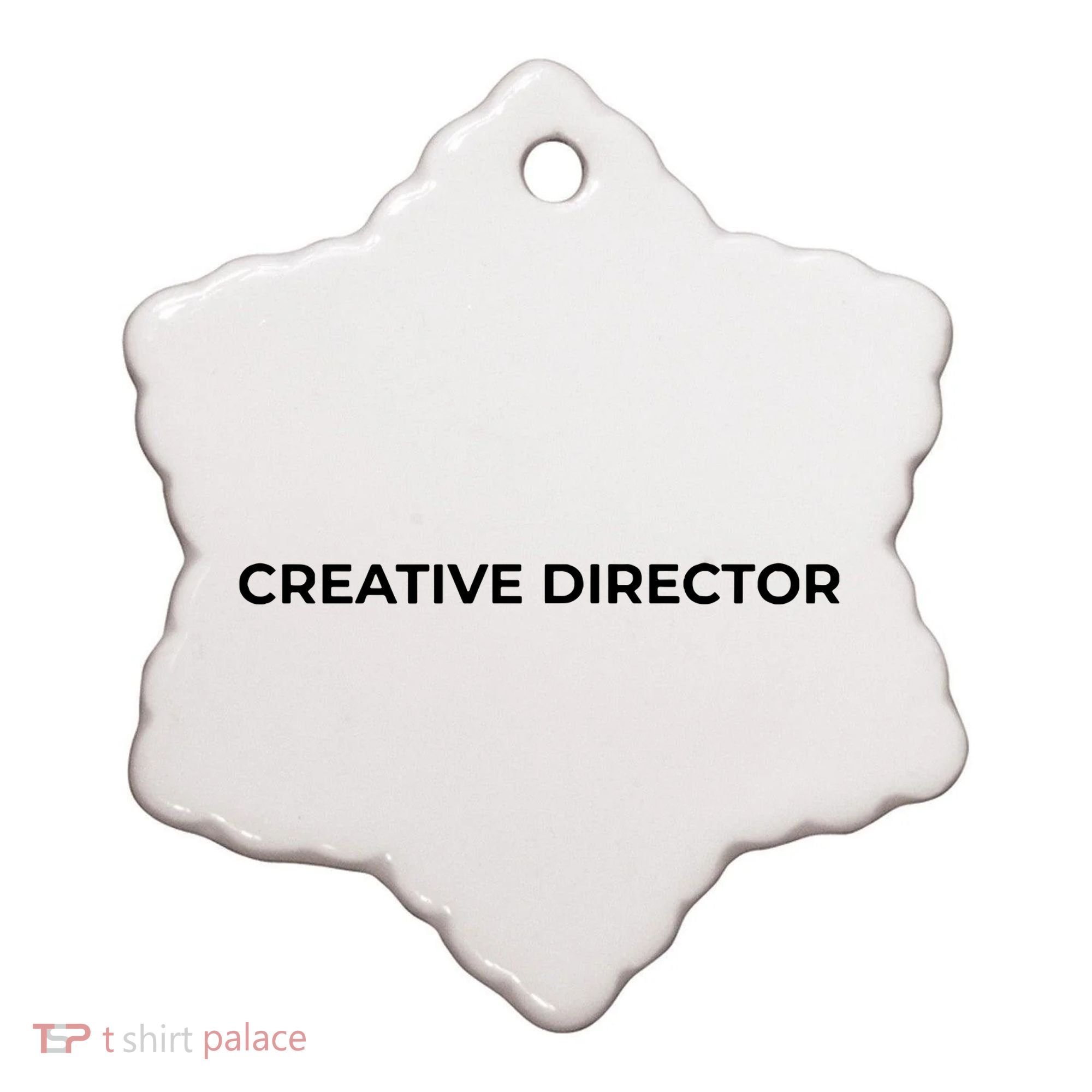 Creative Director Ceramic Ornament