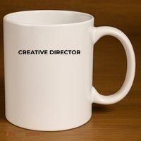 Creative Director 11oz C Handle Ceramic Mug thumb 3