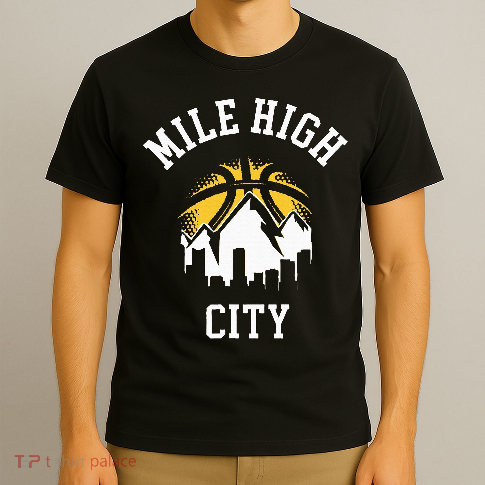 Classic Denver Colorado Mile High Denver City T-Shirt