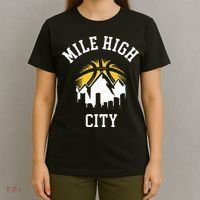 Classic Denver Colorado Mile High Denver City T-Shirt thumb 4
