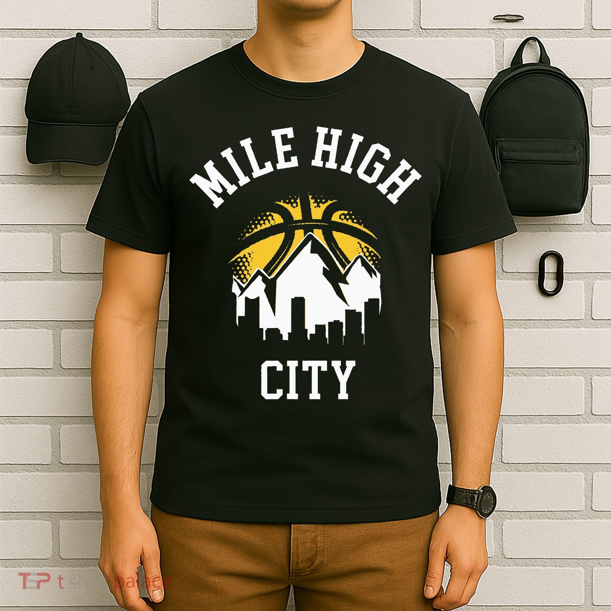 Classic Denver Colorado Mile High Denver City T-Shirt