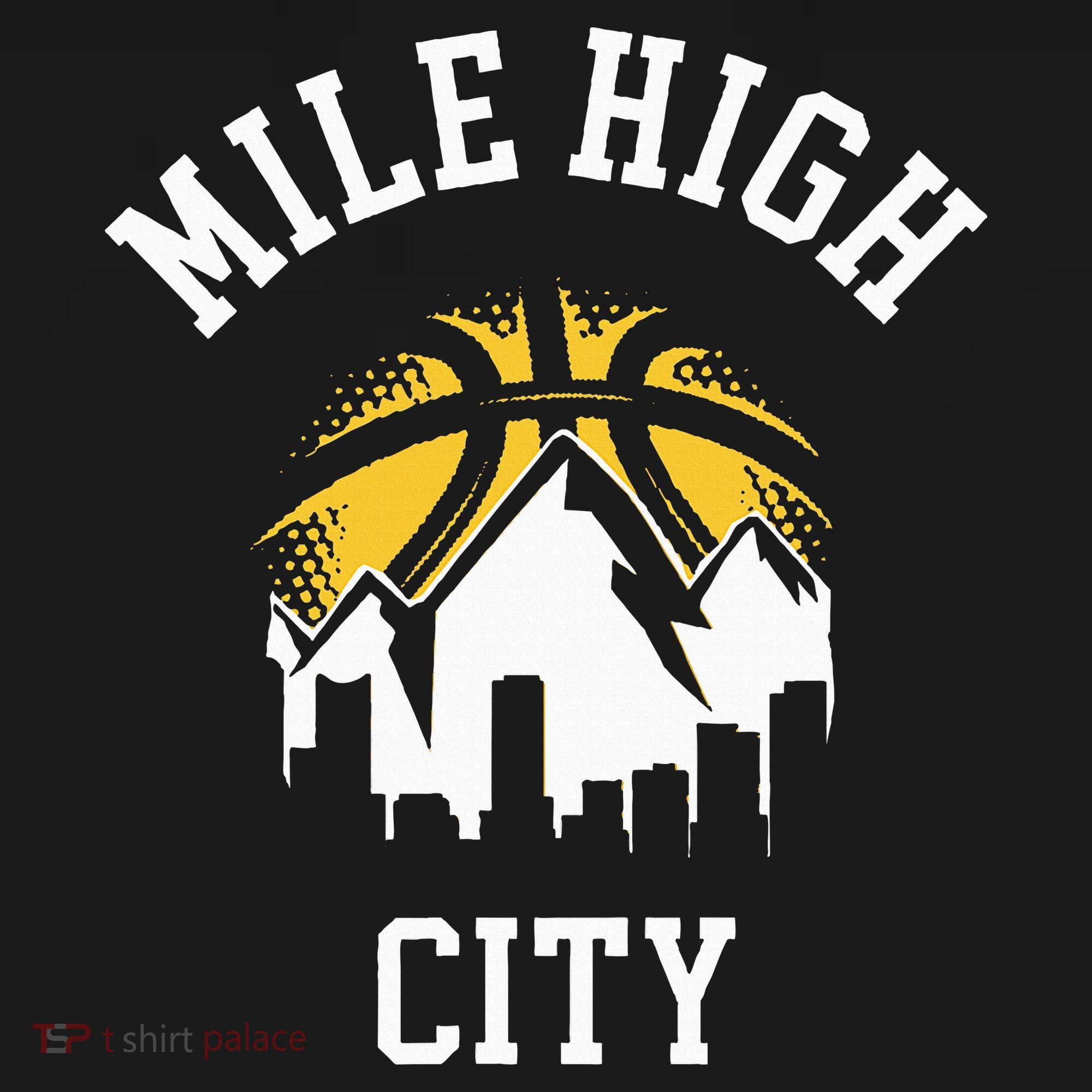 Classic Denver Colorado Mile High Denver City T-Shirt