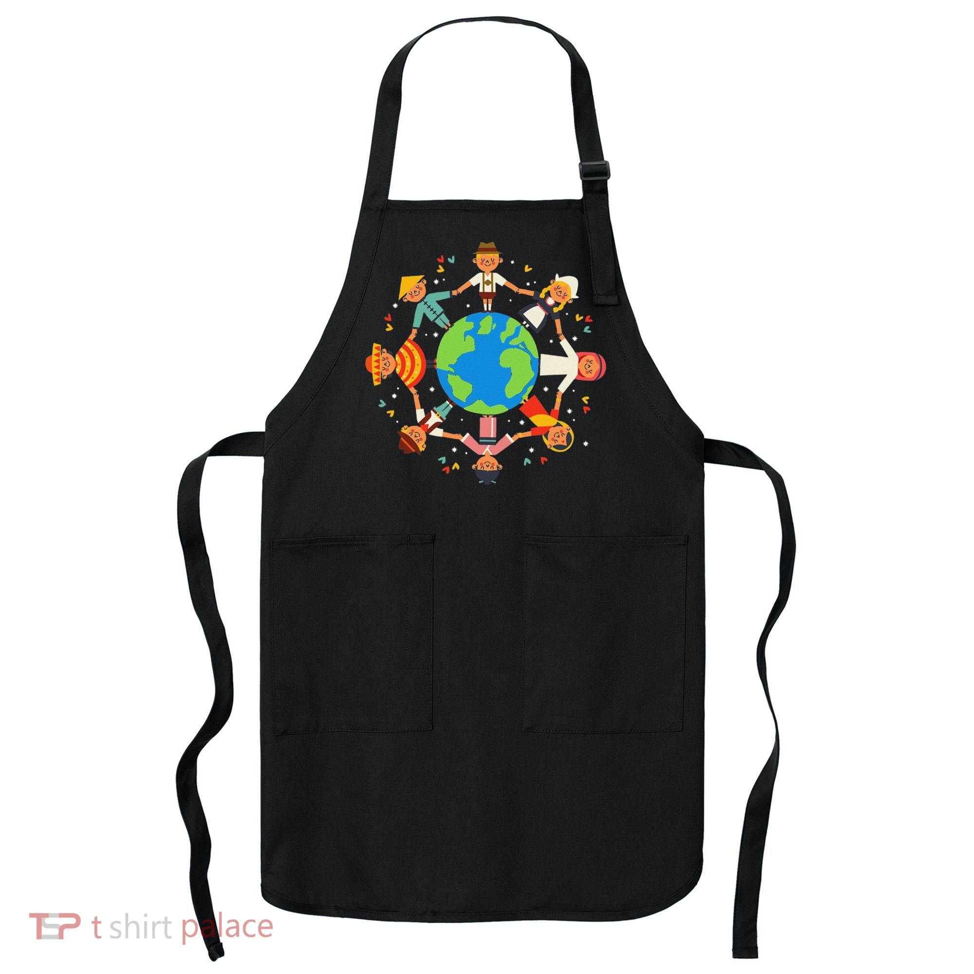 Cultural Diversity Children Around The World Earth Day Gift Apron
