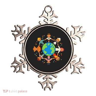 Cultural Diversity Children Around The World Earth Day Gift Ornament
