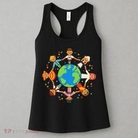 Cultural Diversity Children Around The World Earth Day Gift Women's Tank Top thumb 3