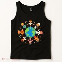 Cultural Diversity Children Around The World Earth Day Gift Tank Top thumb 2