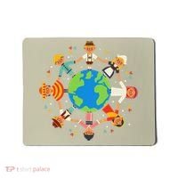 Cultural Diversity Children Around The World Earth Day Gift Mousepad thumb 0