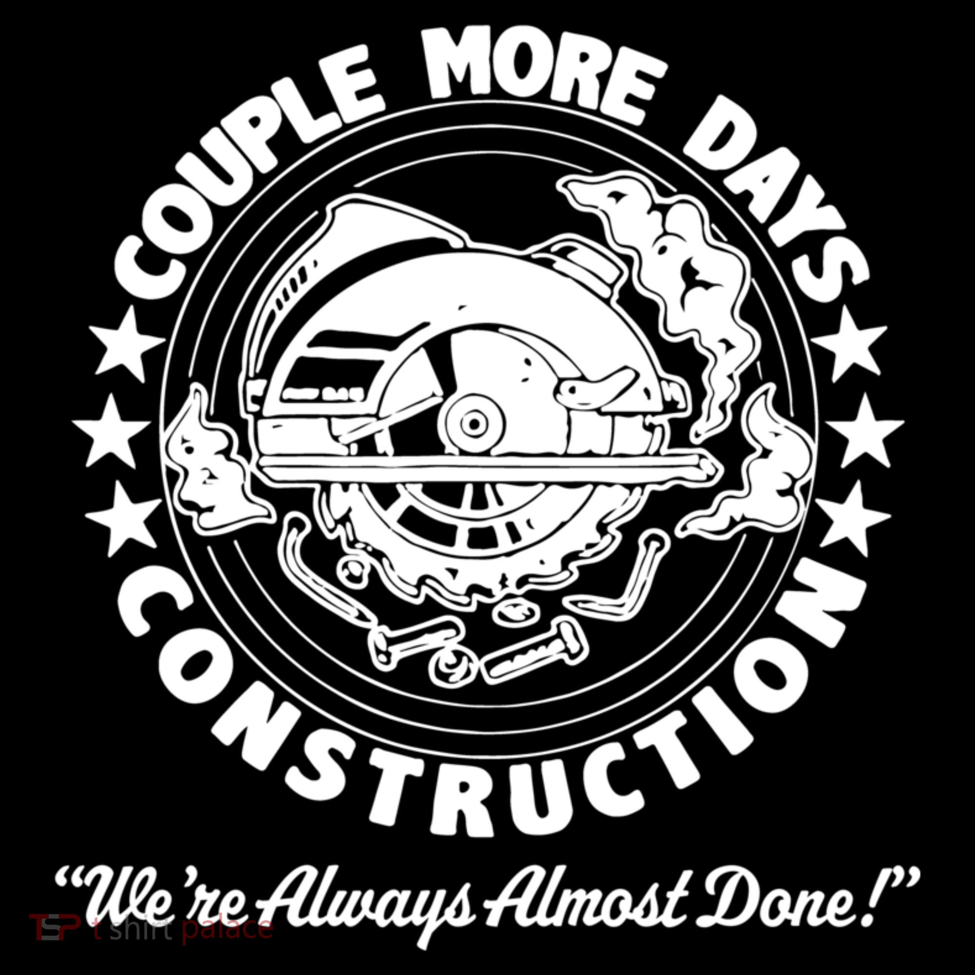 Couple Days Construction We’re Always Almost Done Ornament