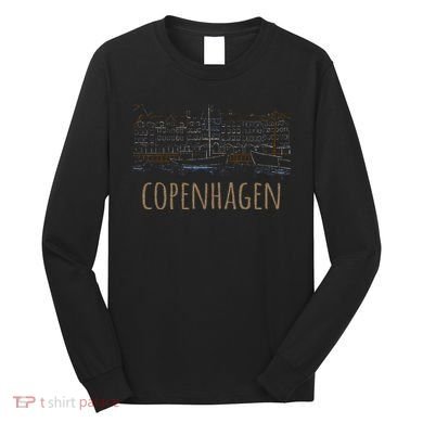 Copenhagen Denmark Long Sleeve Shirt