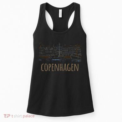Copenhagen Denmark Women's Tank Top
