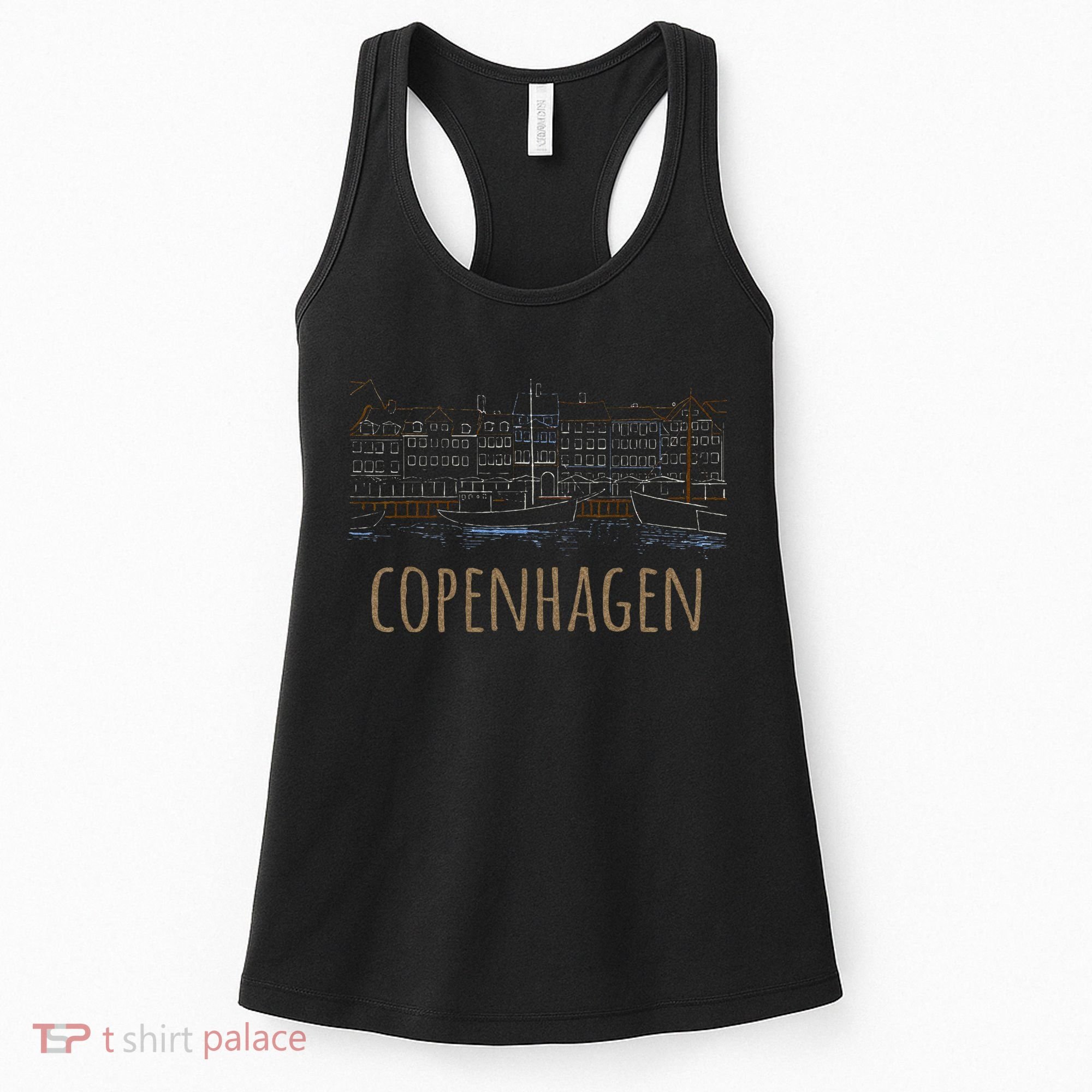 Copenhagen Denmark Women's Tank Top