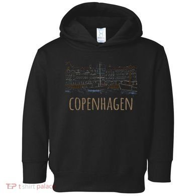 Copenhagen Denmark Toddler Hoodie