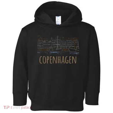 Copenhagen Denmark Toddler Hoodie