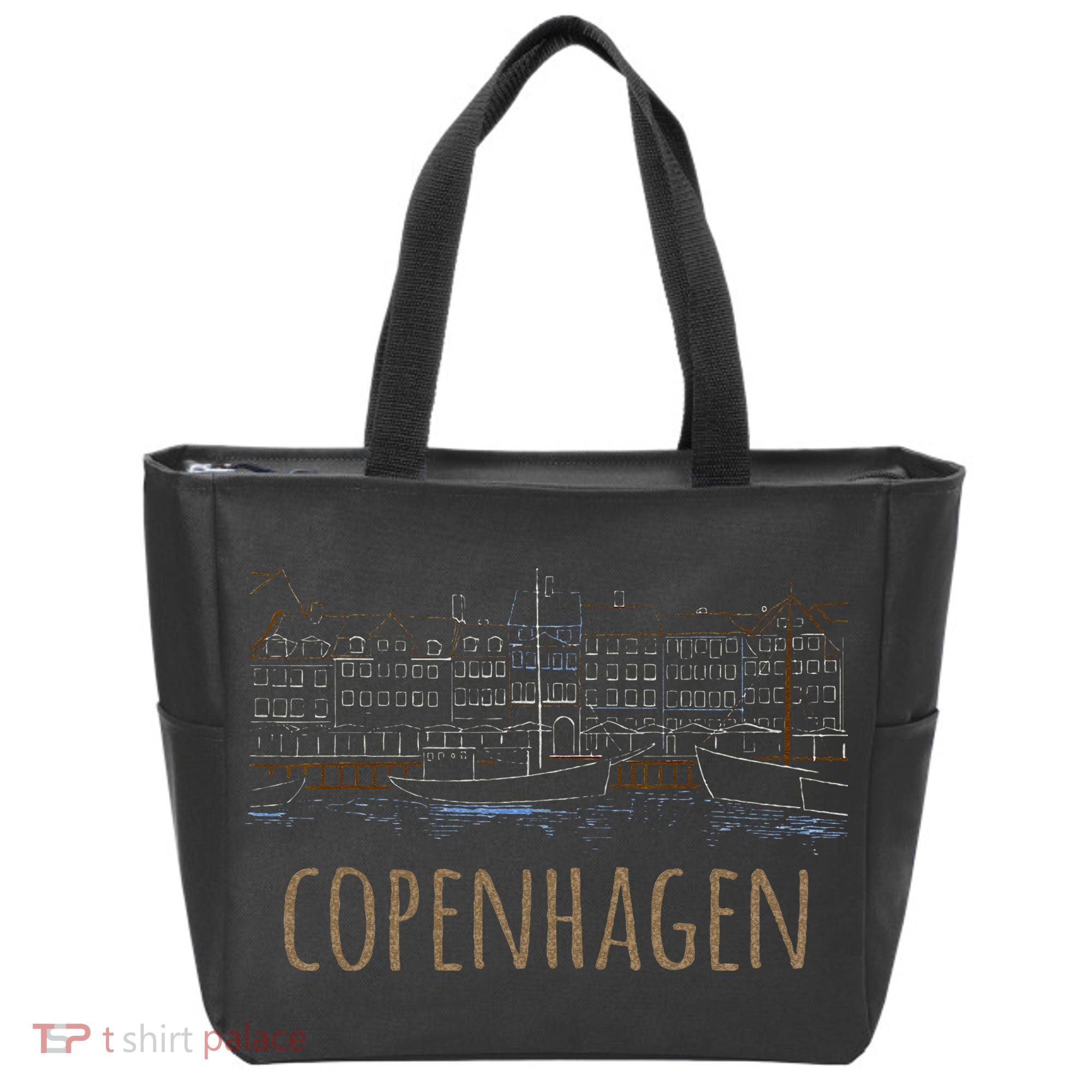 Copenhagen Denmark Tote Bag