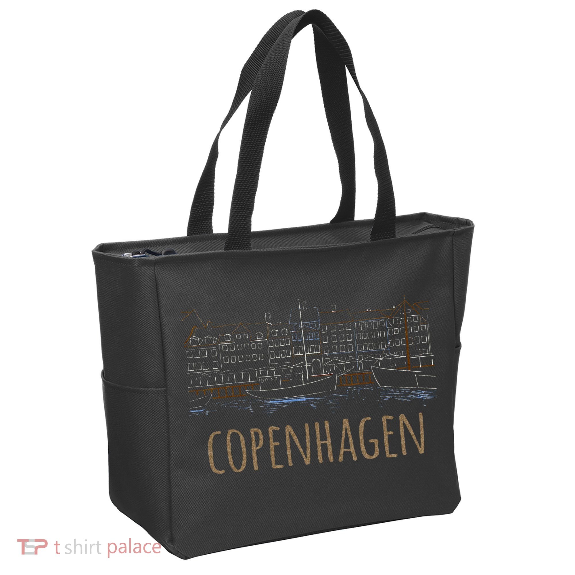 Copenhagen Denmark Tote Bag