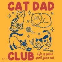 Cat Dad Club Sustainable Knit Beanie thumb 2