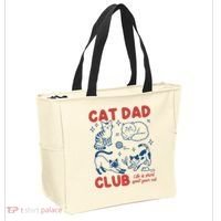 Cat Dad Club Tote Bag thumb 2