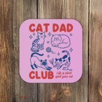 Cat Dad Club Coaster thumb 0