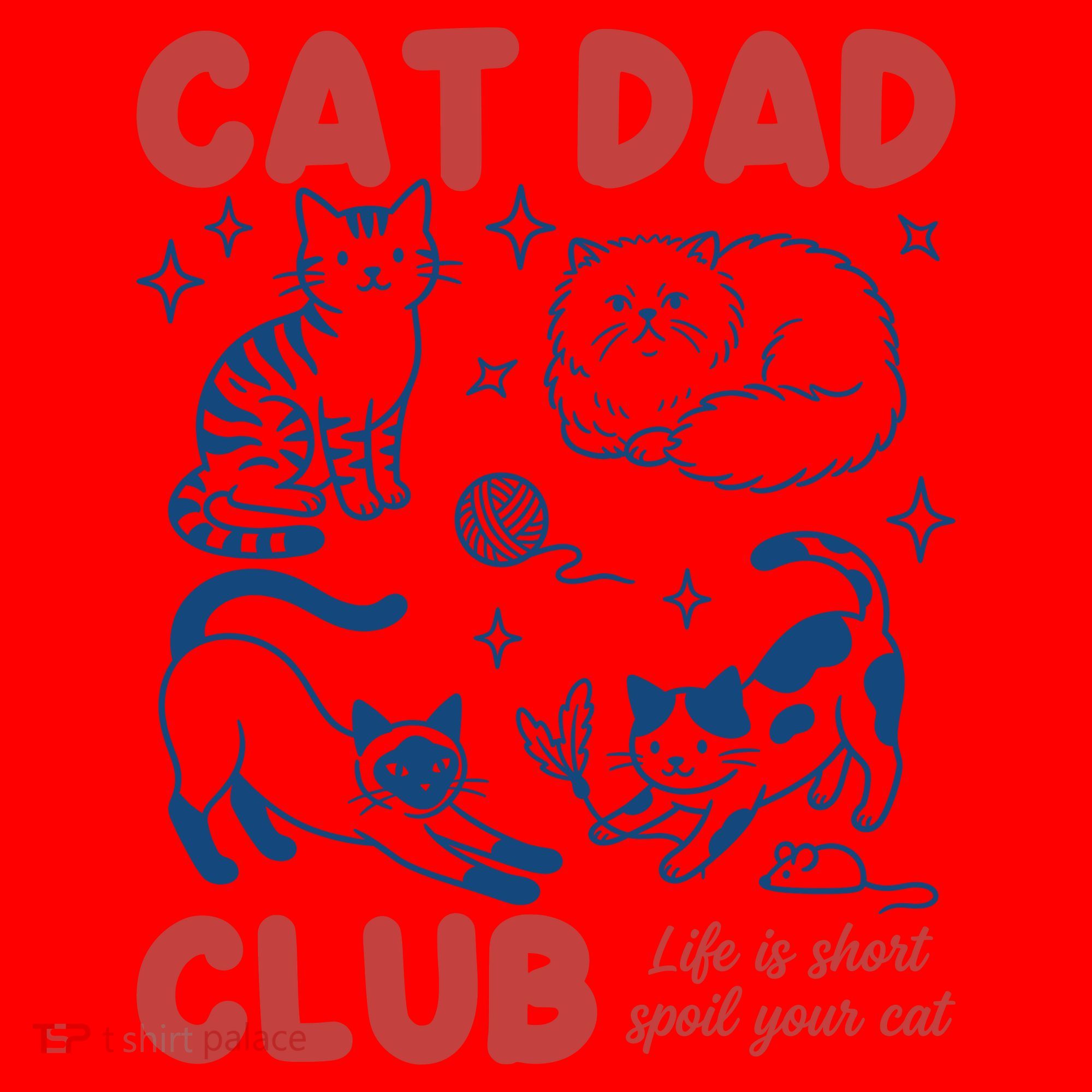 Cat Dad Club Santa Hat