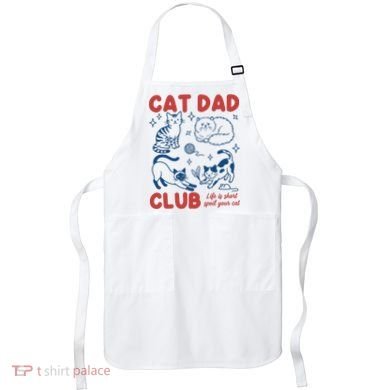 Cat Dad Club Apron