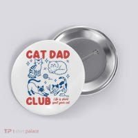 Cat Dad Club Button thumb 0