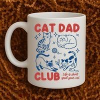 Cat Dad Club Coffee Mug thumb 2