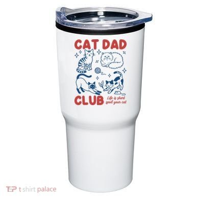 Cat Dad Club Tumbler