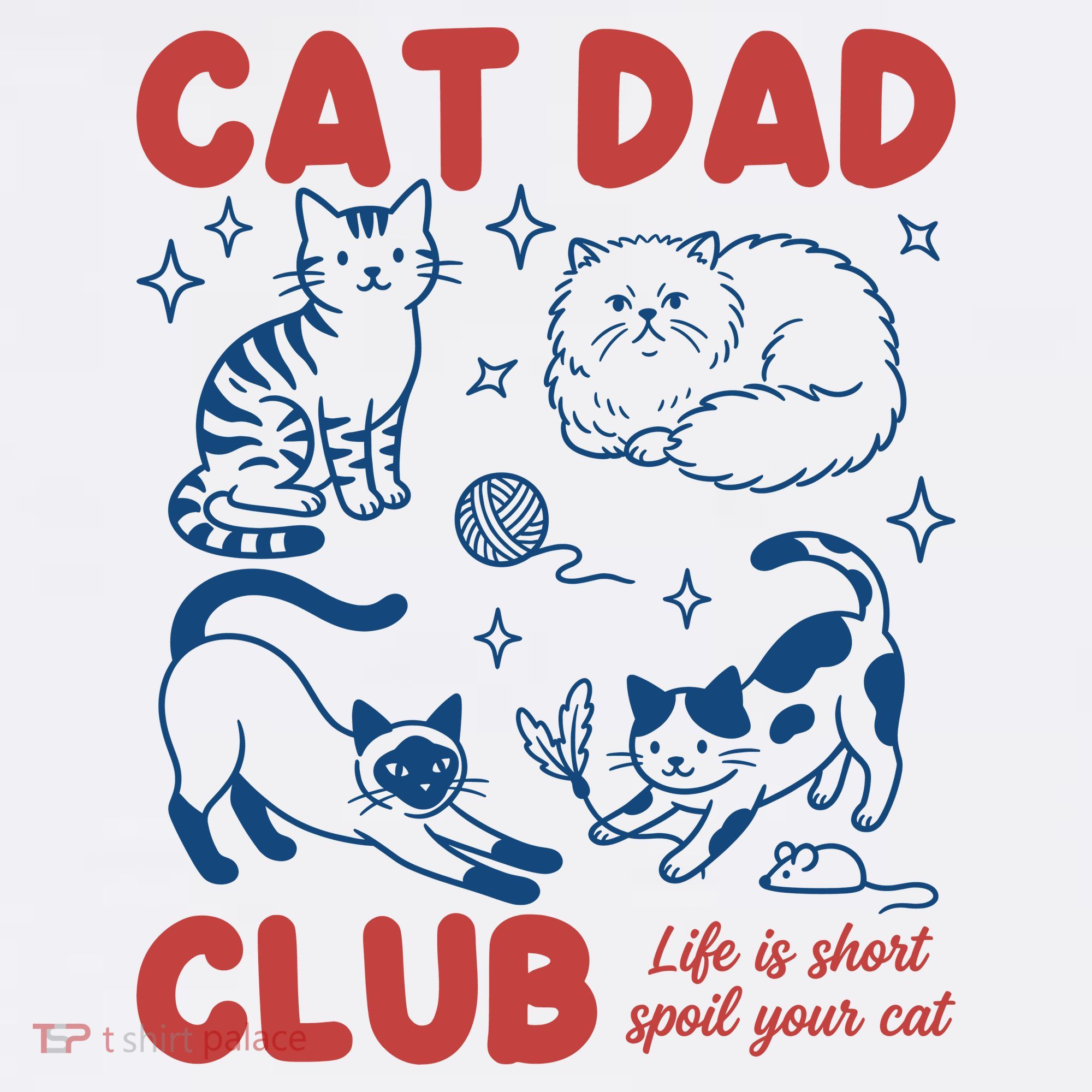 Cat Dad Club Mousepad
